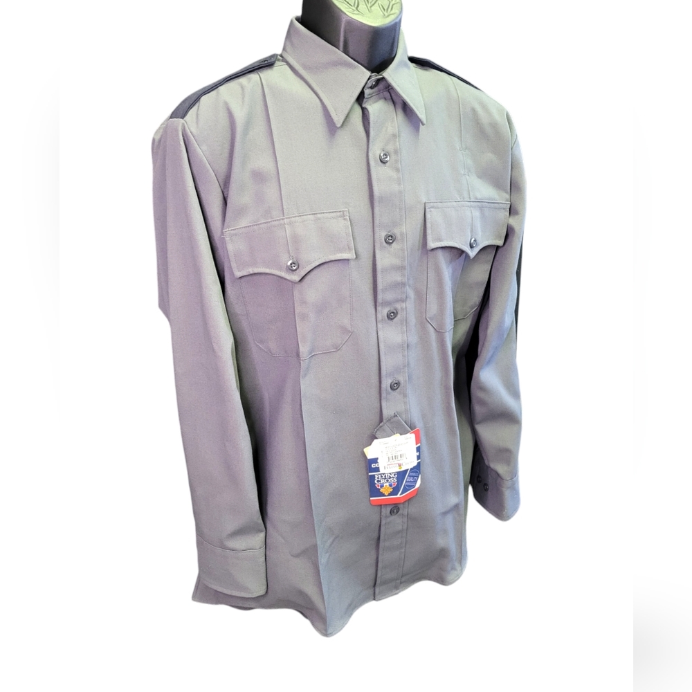 Flying Cross Uniform Shirt‎ Long Sleeve sz 16